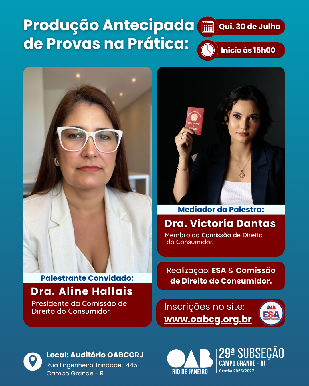 Cartaz do Evento