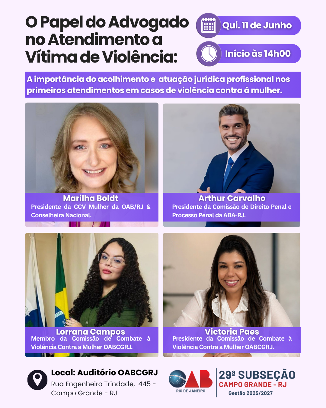 Cartaz do Evento